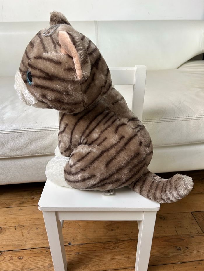 Grande peluche tigron 36 cm tommytoys - photo numéro 2
