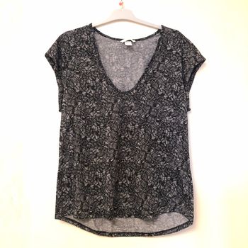 T-shirt décolleté plongeant
