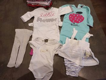 Lot vêtements été fille 1 mois