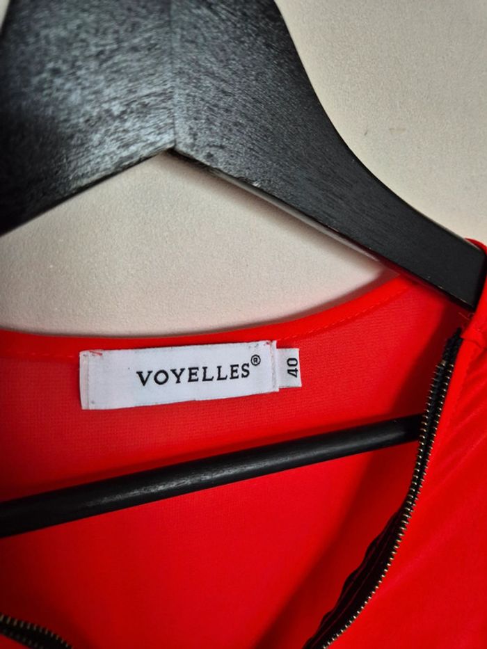 Blouse voyelles taille 40 - photo numéro 2