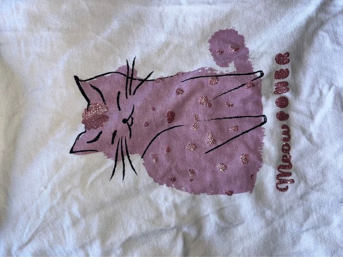 T shirt ml chat - photo numéro 2