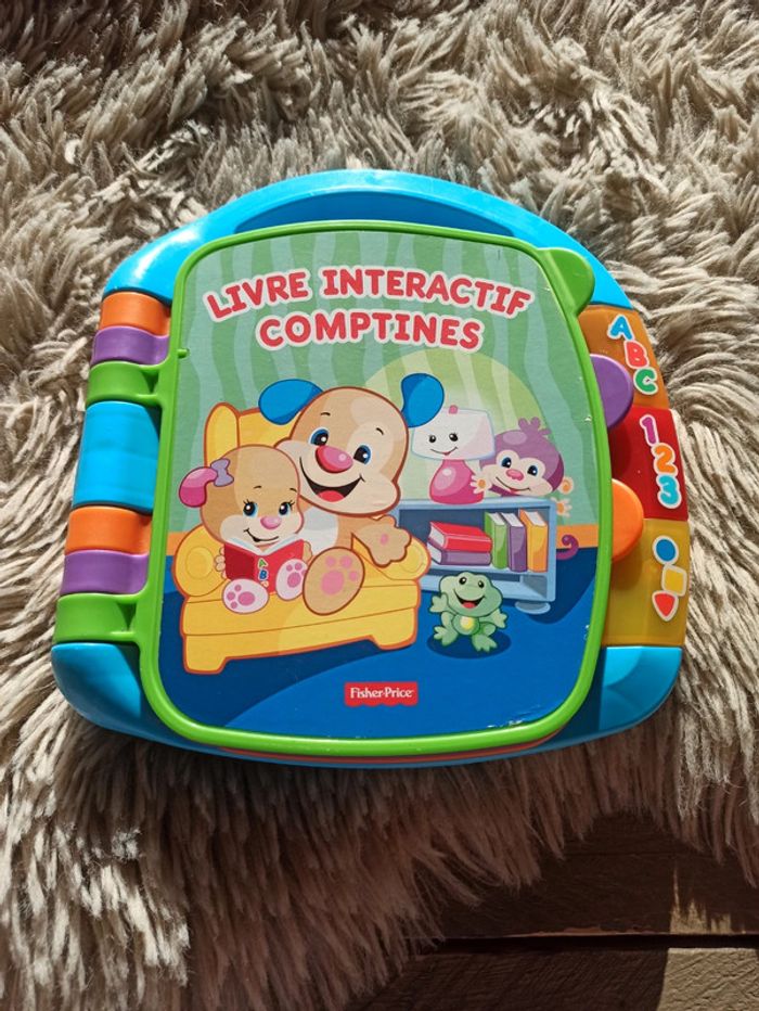 Livre interactif comptines