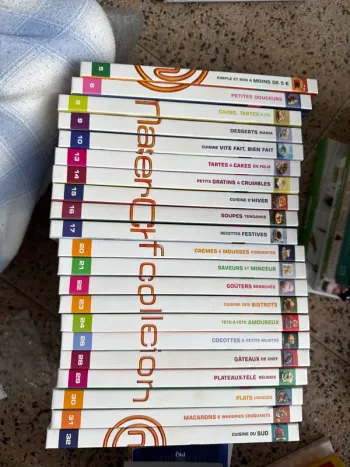 Lot de 21. Livres MasterChef.