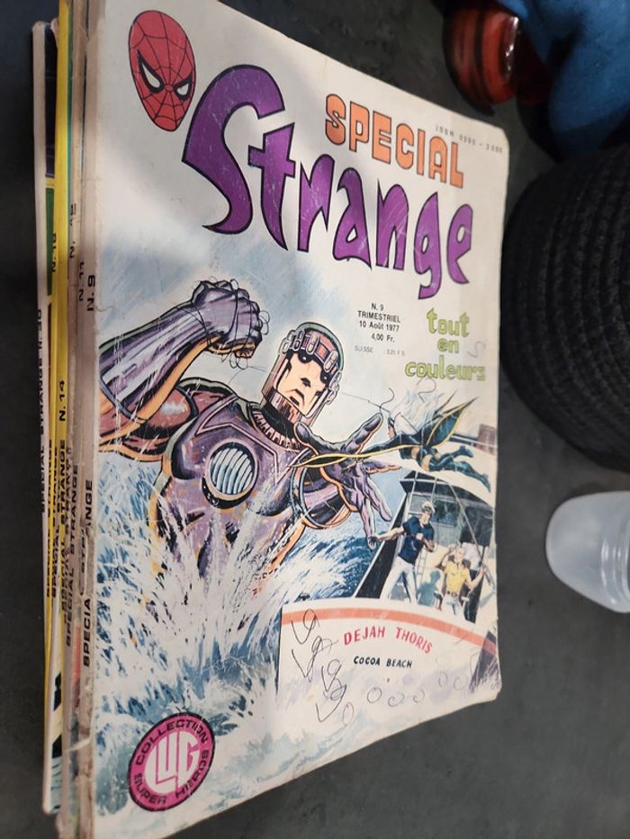 Lot de 8 bande dessinée Spécial Strange - photo numéro 2