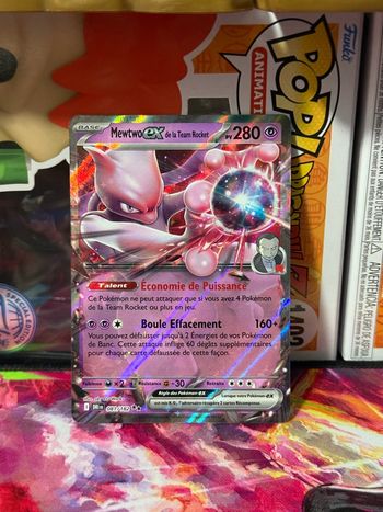 Pokémon Mewtwo EX de la team rocket 081/182 Rivalités destinées - EV.10