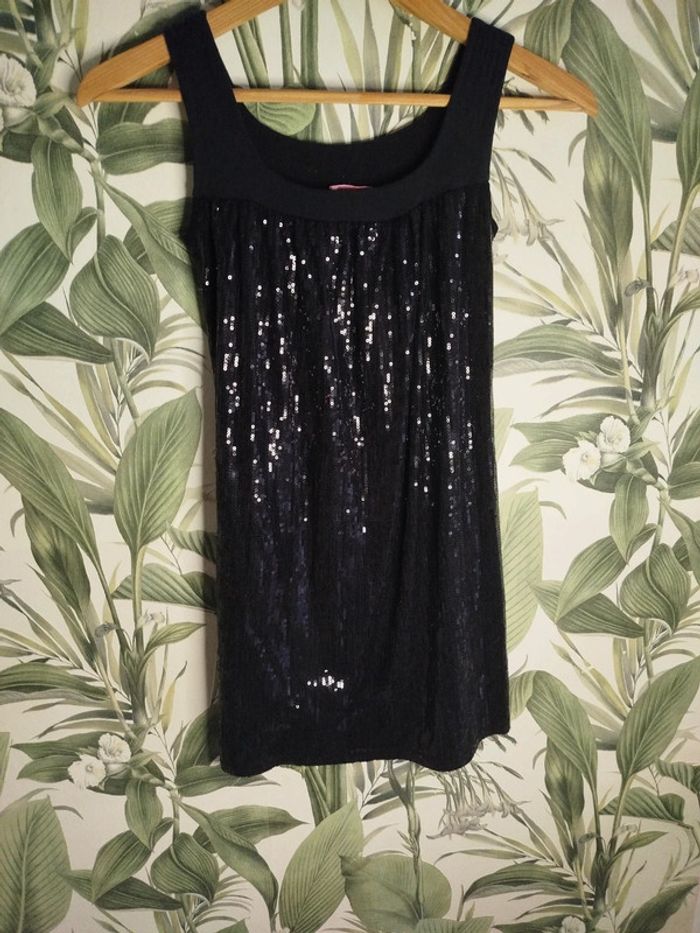Débardeur pailleté taille s marque s15 mix