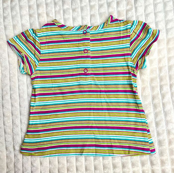 Tee-Shirt fille, 12 mois - photo numéro 2