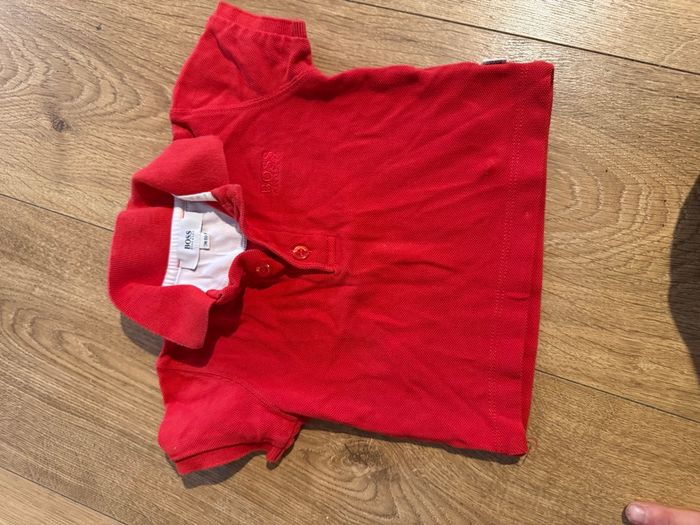 Polo manches courtes bébé garçon 3 mois HUGO BOSS