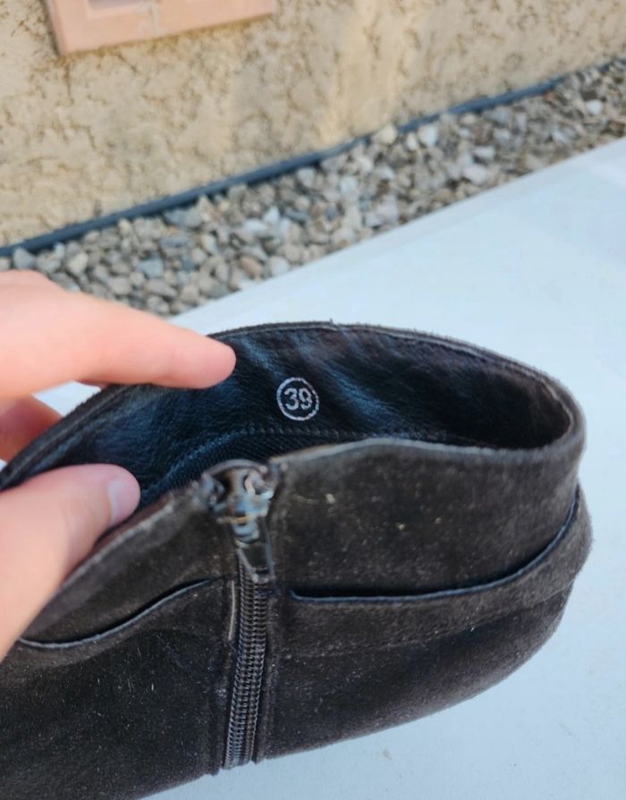 Bottines à talon Di Fontana taille 39 - photo numéro 6