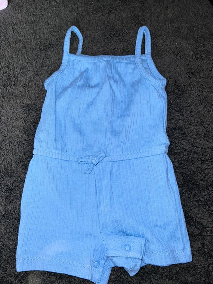 combinaison bleu