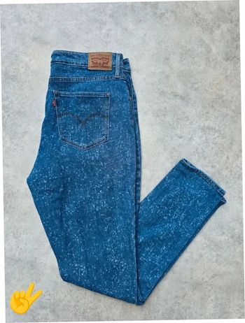 Jeans Levi's 721 W32|FR42 L30 coupe skinny bleu Femme-Women pan340