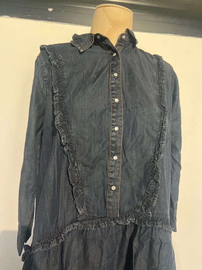 Magnifique robe jeans léger - photo numéro 2