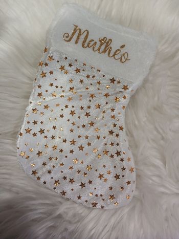 Botte de Noël personnalisé matheo