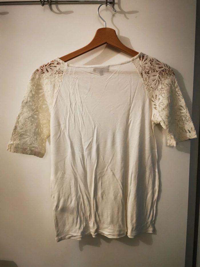 Haut blanc Caroll - photo numéro 2