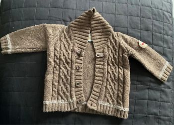 Gilet marron Sergent major 9 mois