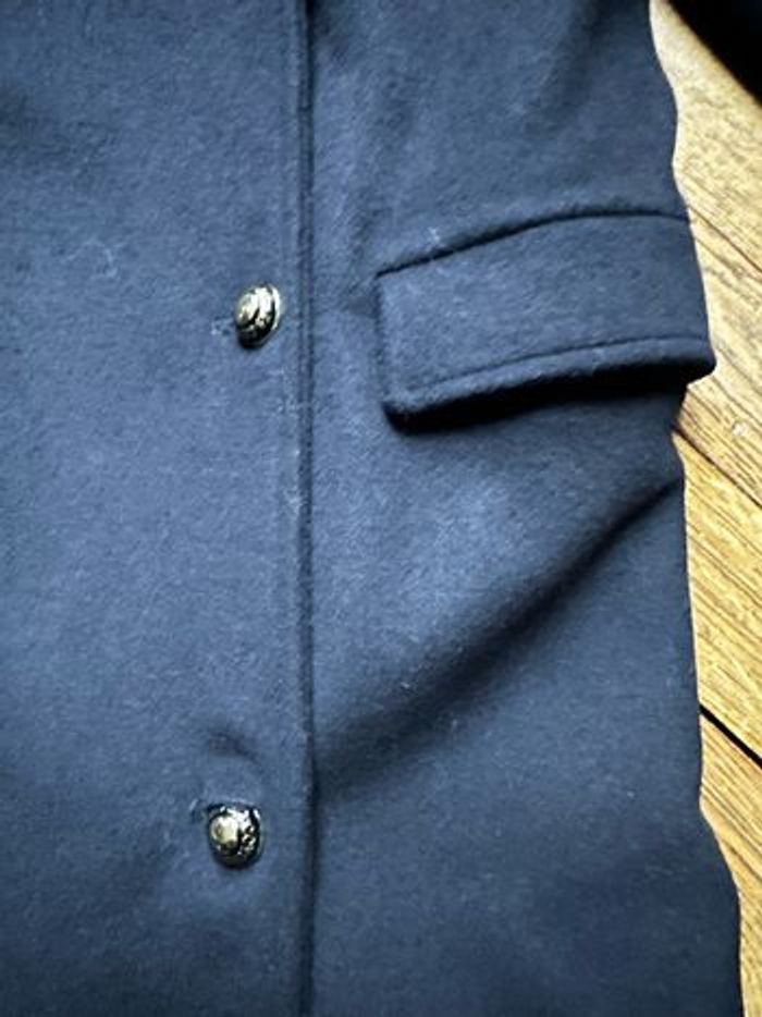 Manteau laine marine Les Coyotes de Paris T.12 ans - photo numéro 2