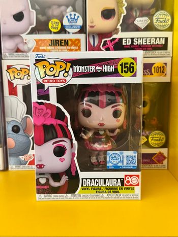 Funko Pop! Retro Toys 156 - Monster High - Draculaura Mattel 80 - Funko Special Edition Original