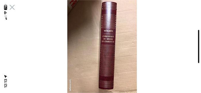 chronique du règne de charles ix de Merimée