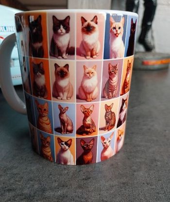 Mug Chats multiples