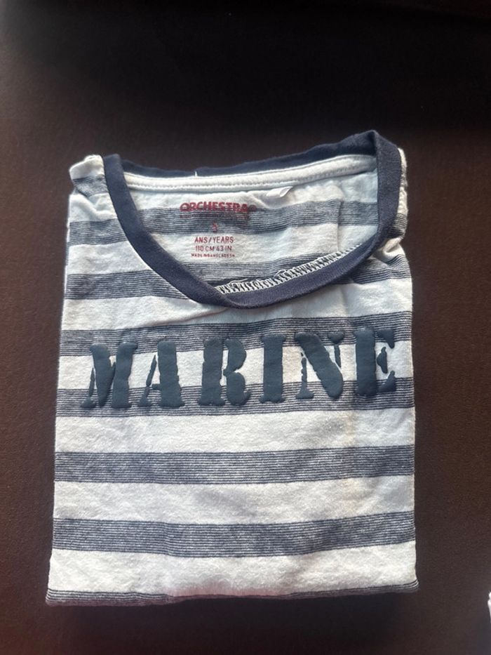 Lot n’7 de 3 T-shirts MC garçon 5 ans - photo numéro 3