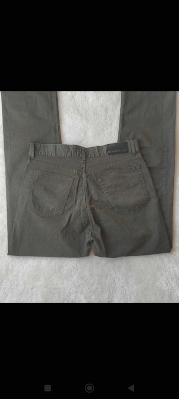 Jean Zara Man 40 gris vert kaki