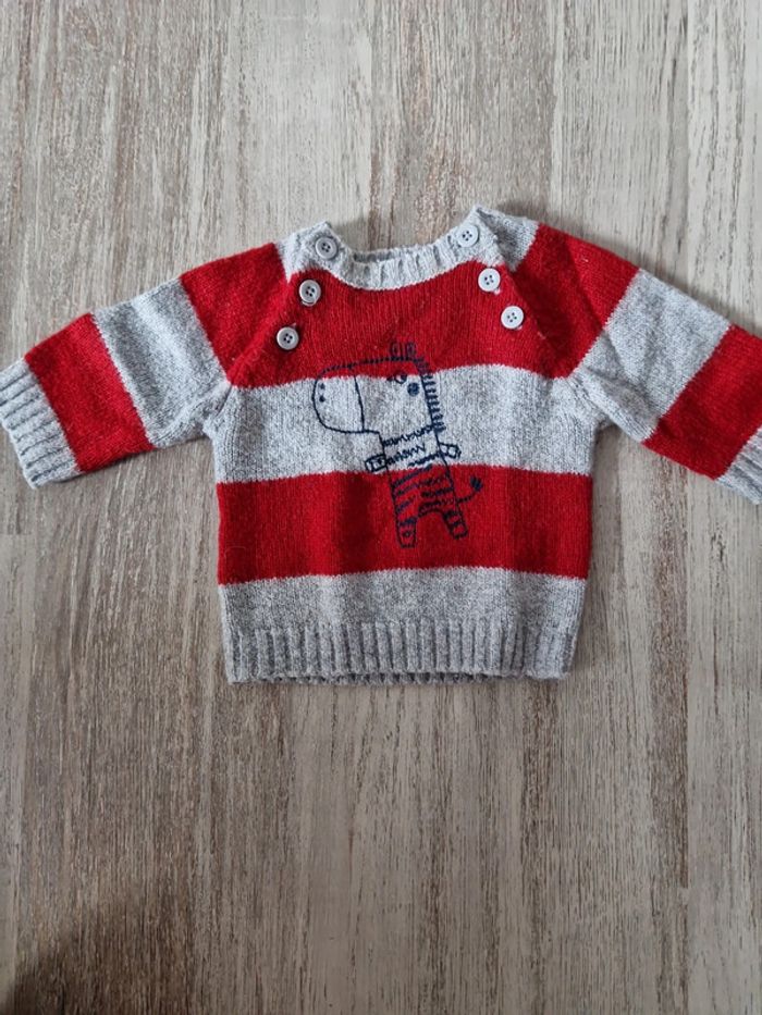 Pull garçon 1mois