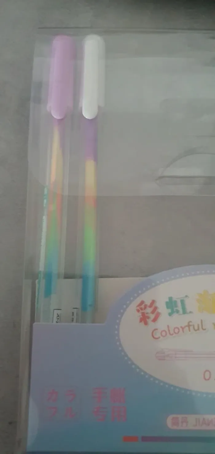 Stylos encre arc en ciel - photo numéro 3