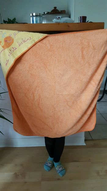 Cape de bain bébé