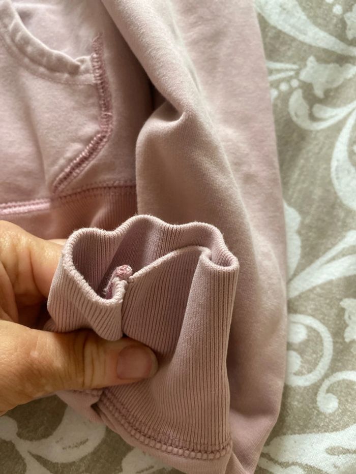 Sweat à capuche rose Levis, taille S - photo numéro 2