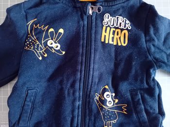 Gilet à capuche