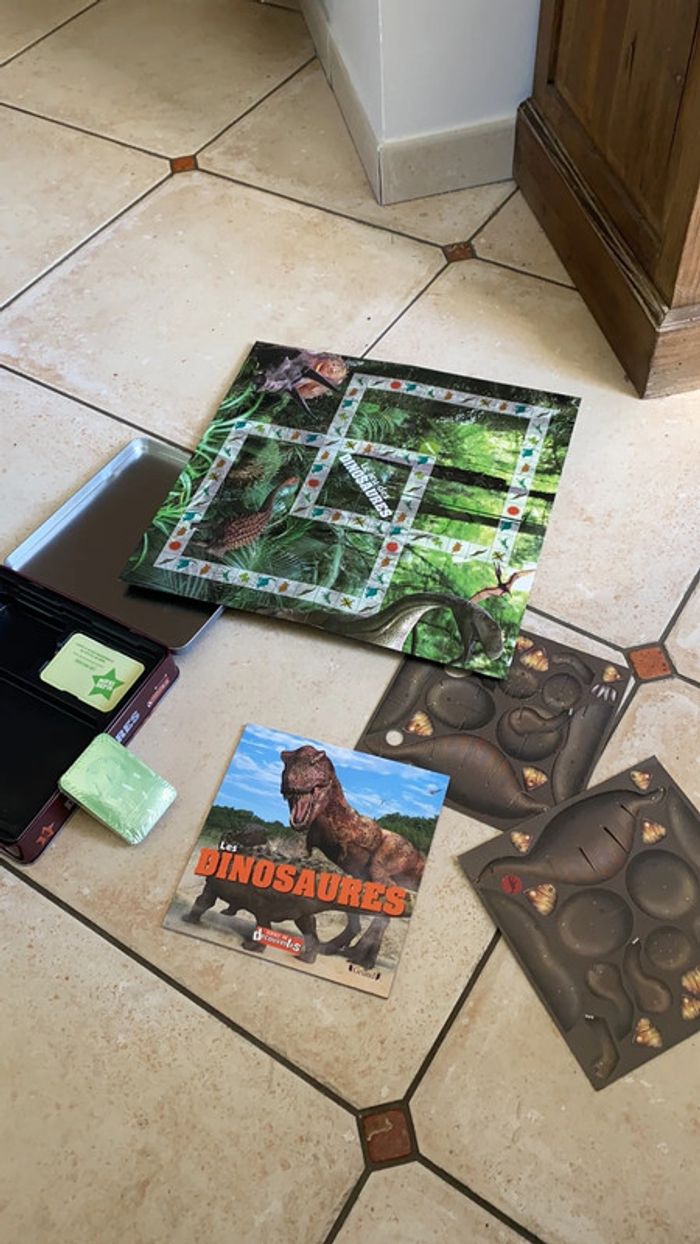 Jeu dinosaures science et découverte