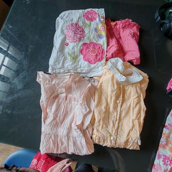 3 robes et 1 combishort