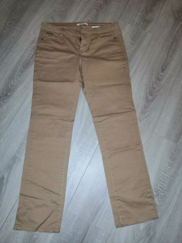 Jean beige/ camel - photo numéro 2
