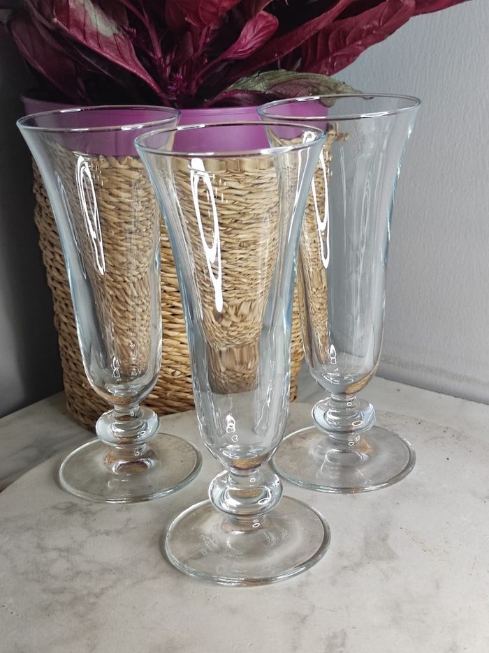 Flûtes à Champagne vintage - photo numéro 2