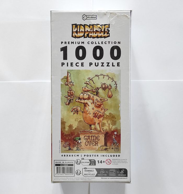 KID PADDLE - Poster + Puzzle 1000pcs - photo numéro 2