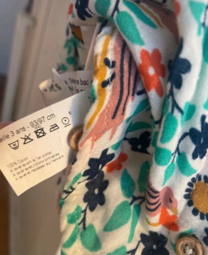 Chemisier coton Monoprix fille - photo numéro 4