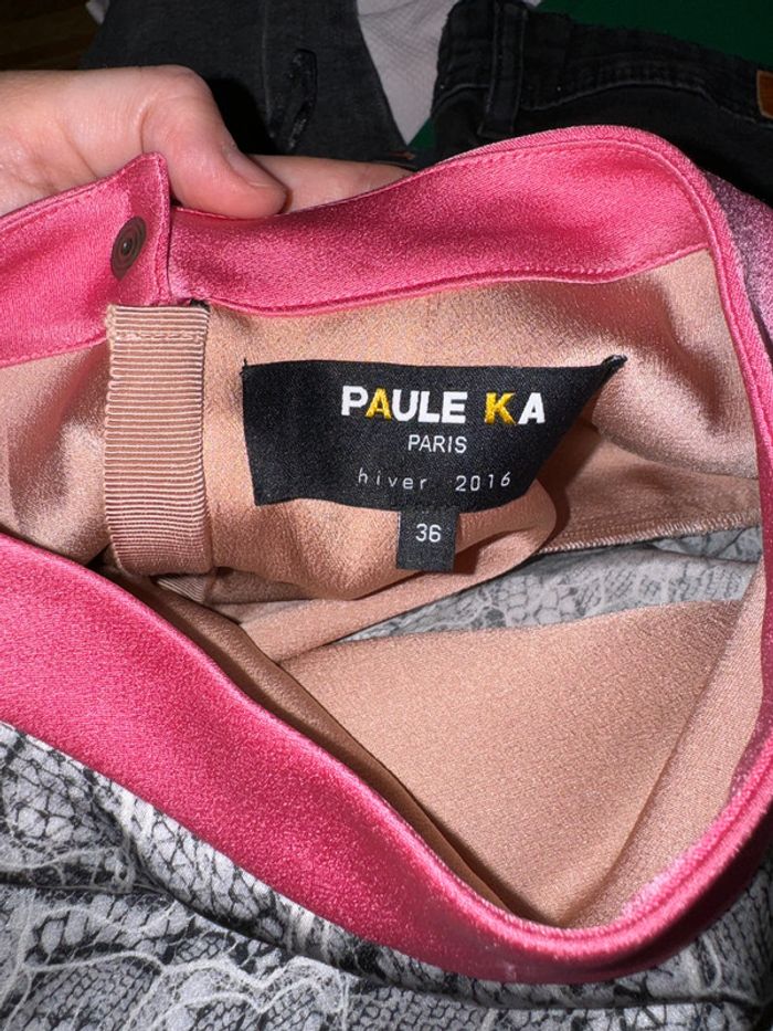 Robe en soie Paule ka  Taille 36 Valeur 750 euros  Très peu portée - photo numéro 2