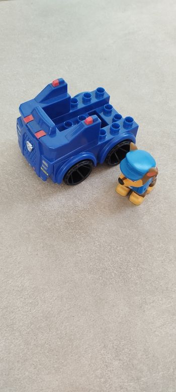 Voiture + figurine chase pat patrouille méga blocks