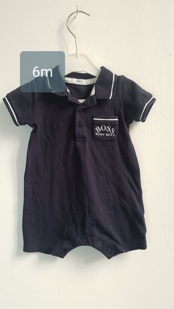Combishort marine Hugo Boss 6 mois