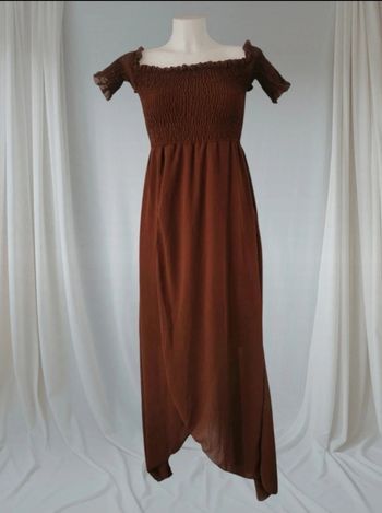 🤎🤍Magnifique Robe Légère Et Fluide Candida 🤎🤍