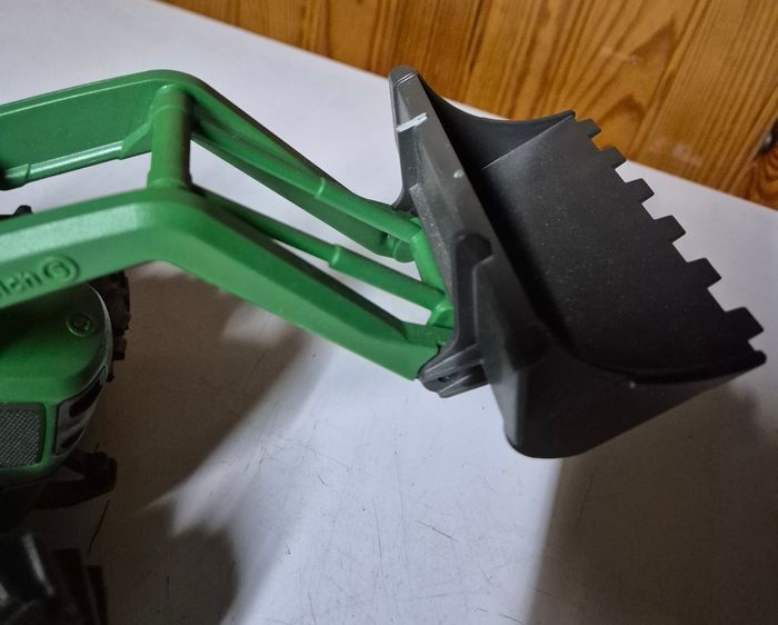 Tracteur vert schleich engin agricole - photo numéro 4