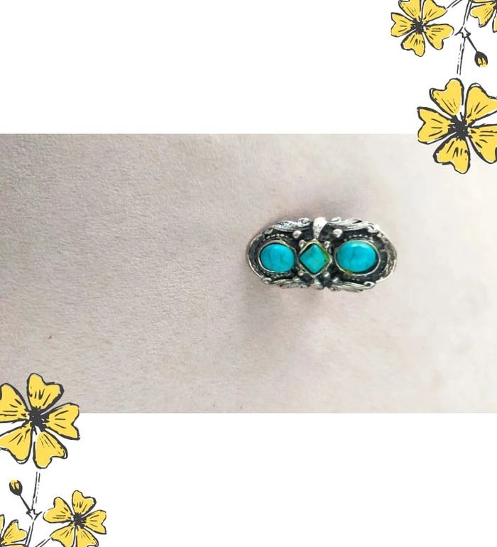 Bague – Perles bleue - Collection Brume Bleue - photo numéro 8
