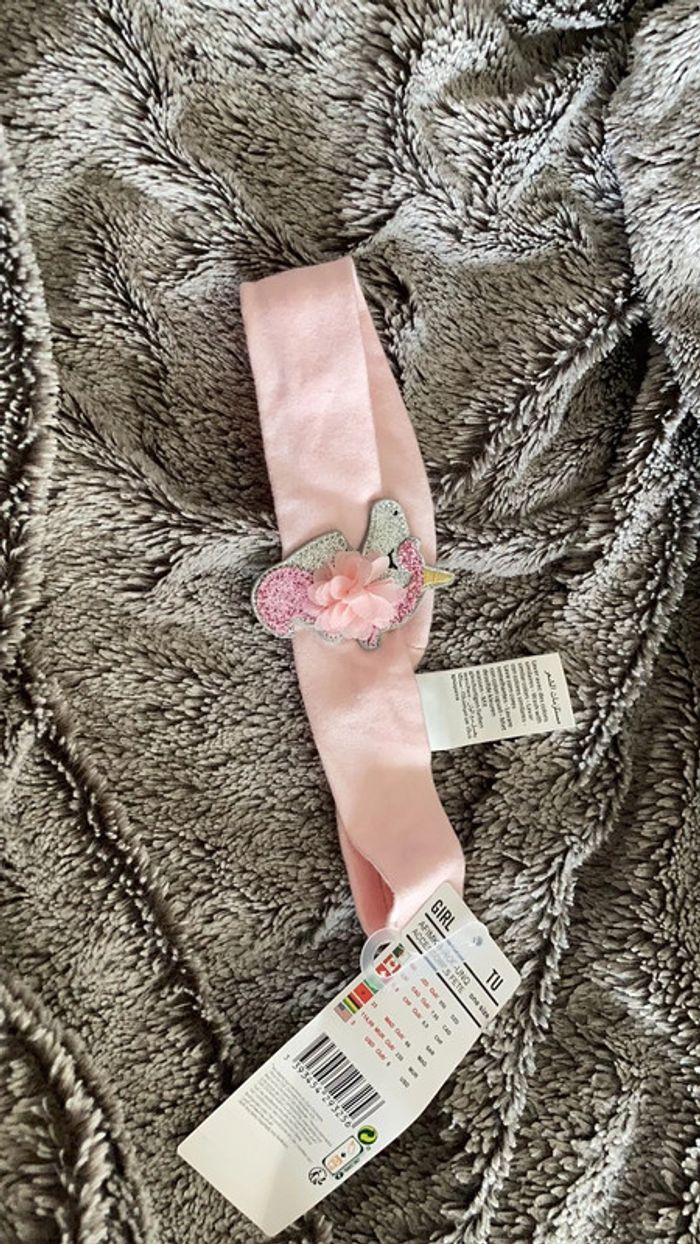 Bandeau fille licorne taille unique