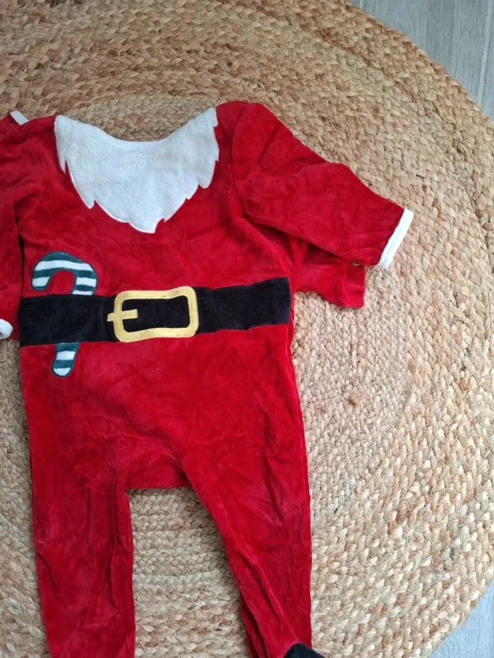 Pyjama père Noël 12 mois - photo numéro 3