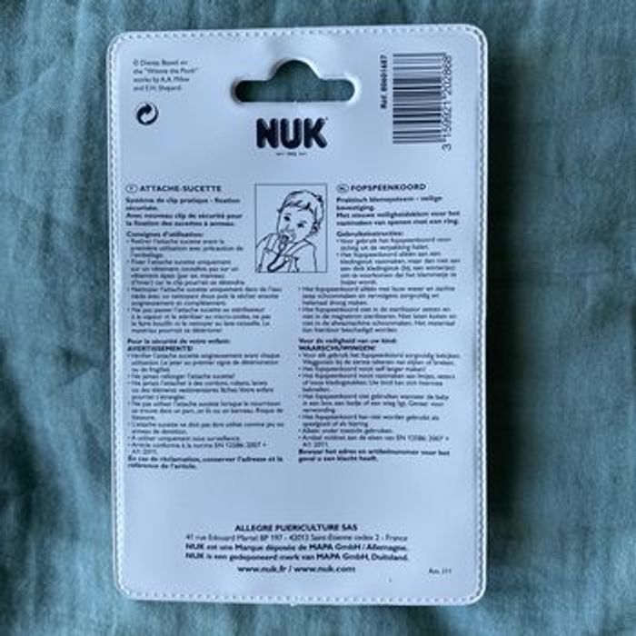 Attache sucette Disney Nuk neuve - photo numéro 2