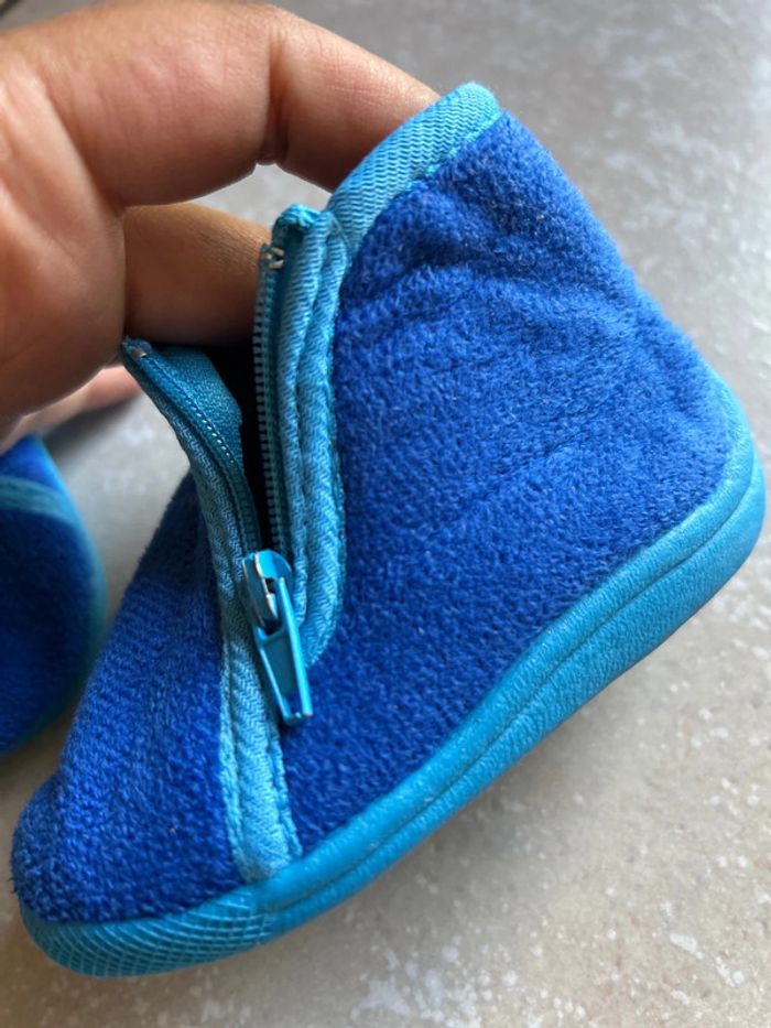 🩵 Chaussons bébé bleu – Taille 19 🩵 - photo numéro 5