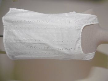 chiaro di luna débardeur broderie anglaise retro  T 40