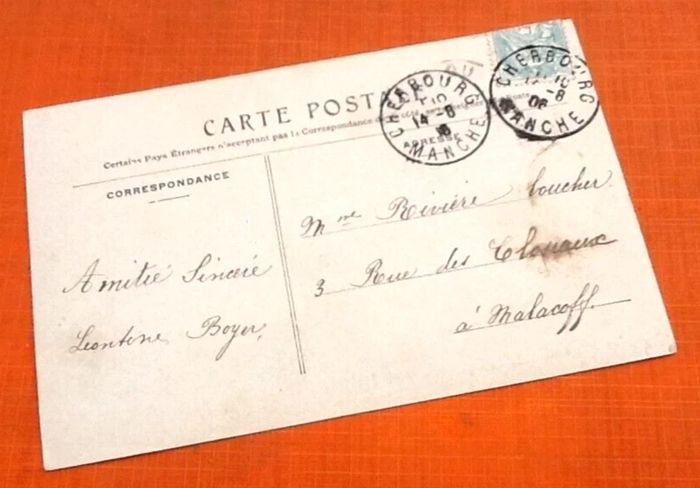 Carte postale ancienne Cherbourg (Manche) Quai Alexandre III - photo numéro 3