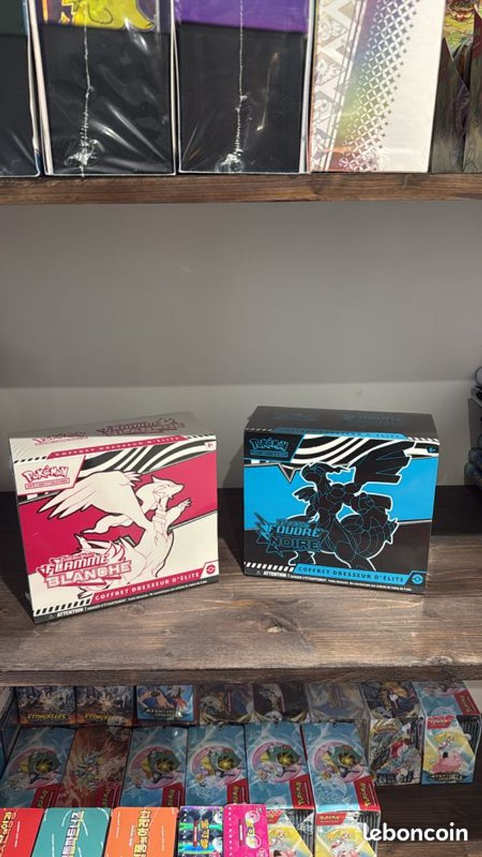 Pokemon Duo D’etb 10.5 noir et blanc