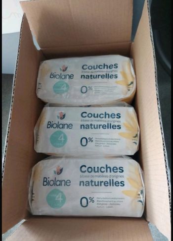 Couches biolane taille 4 